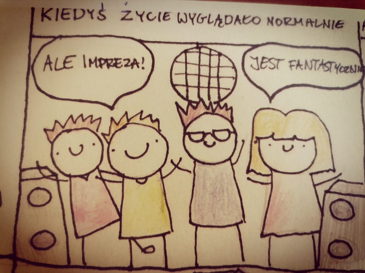 Zdjecie przedstawiajace 4 dzieci.