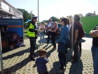 event rodzinny z udziałem policjantów