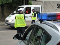 jastrzębscy policjanci podczas akcji