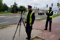 jastrzębscy policjanci korzystają z fotorejestratora wykroczeń