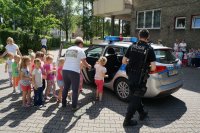 jastrzębscy policjanci dzieciom