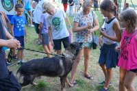 policjanci podczas festynów rodzinnych