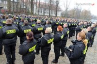 ślubowanie nowych policjantów