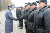 ślubowanie nowych policjantów