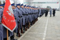 ślubowanie nowych policjantów