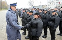 ślubowanie nowych policjantów