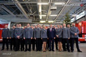 spotkanie wigilijne z funkcjonariuszami