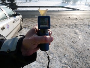 jastrzębska drogówka podczas działań