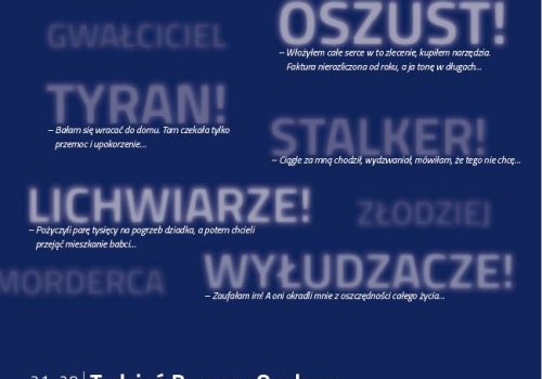 Zdjęcie kolorowe, przedstawiające plakat akcji.