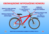 Zdjęcie przedstawiające rower i jego wyposażenie.