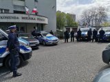 Zdjęcie przedstawiające policjantów Komendy Miejskiej Policji w Jastrzębiu-Zdroju.