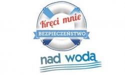 Zdjęcie przedstawiające plakat akcji :&quot;Kręcie mnie bezpieczeństwo nad wodą.