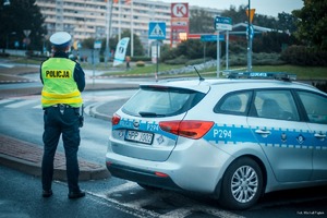 Zdjęcie zabezpieczenia biegu.