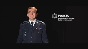 Zdjęcie Komendanta Wojewódzkiego Policji w Katowicach.