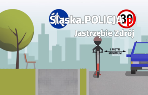 zdjęcie przedstawiające plakat dotyczący hulajnogi elektrycznej