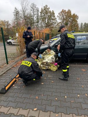 Zdjęcie przedstawiające uczestników zawodów.