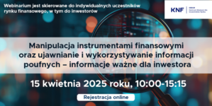 Plakat przedstawiający datę, godzinę i temat szkolenia co zostało zawarte w teście.