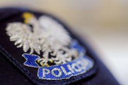 Zdjęcie czapki Policjanta.