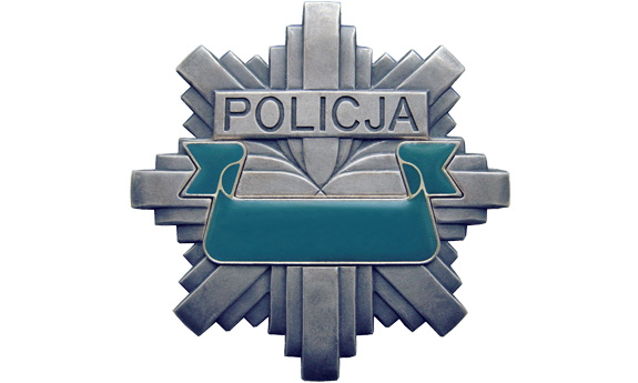 Zdjęcie odznaki Policyjnej.
