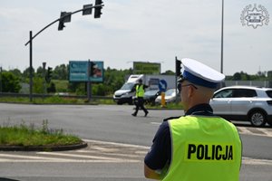 Zdjęcie Policjanta Ruchu Drogowego.