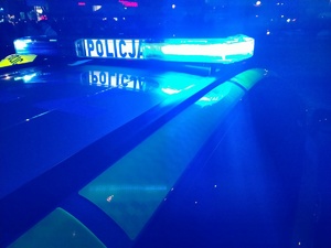 Zdjęcie radiowozu Policyjnego.