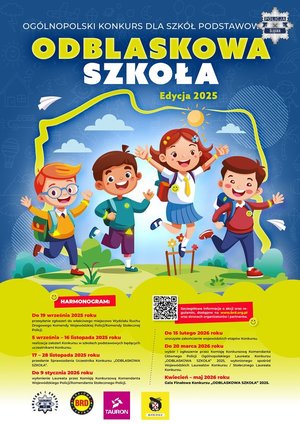 Plakat z wizerunkiem dzieci.