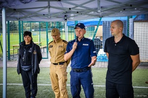 Zdjęcie przedstawiające organizatorów turnieju.
