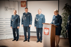 Zdjęcie przedstawiające Panów Komendantów.