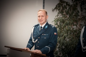 Zdjęcie przedstawiające Pana Komendanta Hynka.