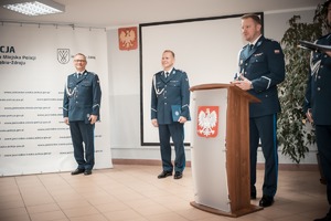Zdjęcie przedstawiające Panów Komendantów.