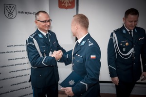 Zdjęcie przedstawiające Panów Komendantów.