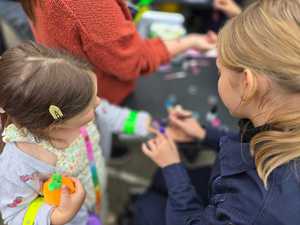 Zdjęcie przedstawiające stoisko profilaktyczne.