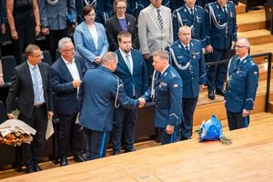 Panowie Komendanci w trakcie Akademii.