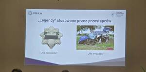 Zdjęcie slajdu z metodą oszustw.