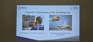 Zdjęcie slajdu z metodą oszustw.